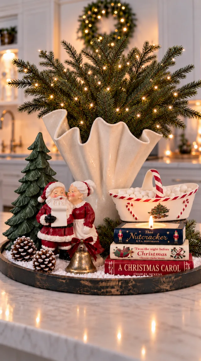 Christmas Tray Setup “Santa”