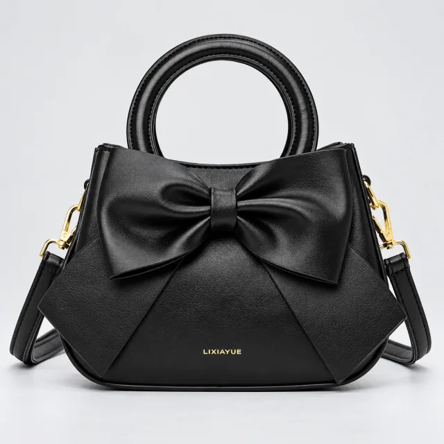 Women’s Small Purses Vegan Leather Crossbody Bag Cute Bow Purse