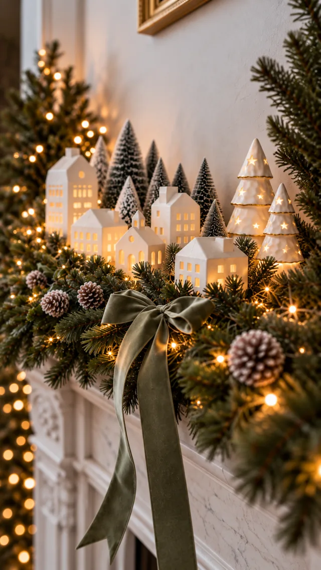 The Christmas Mantel Garland