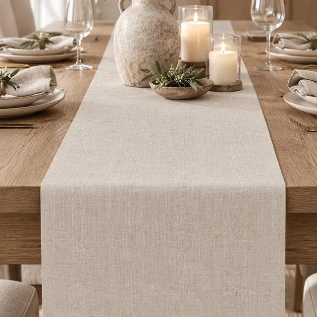 Solino Linen Table Runner