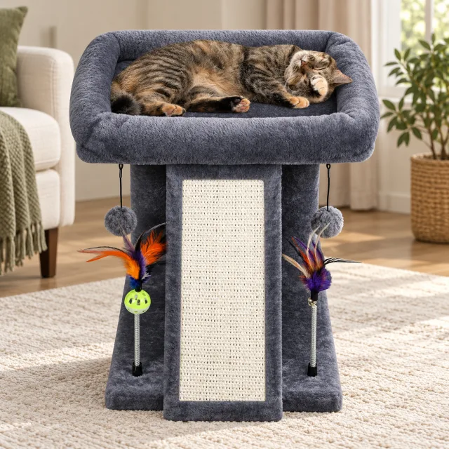 Cat Tree Tower with Scratching Post