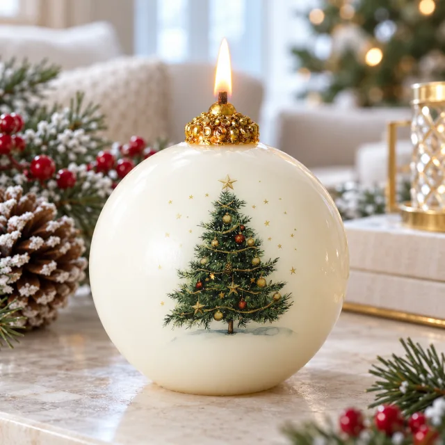 Round Tree Candles
