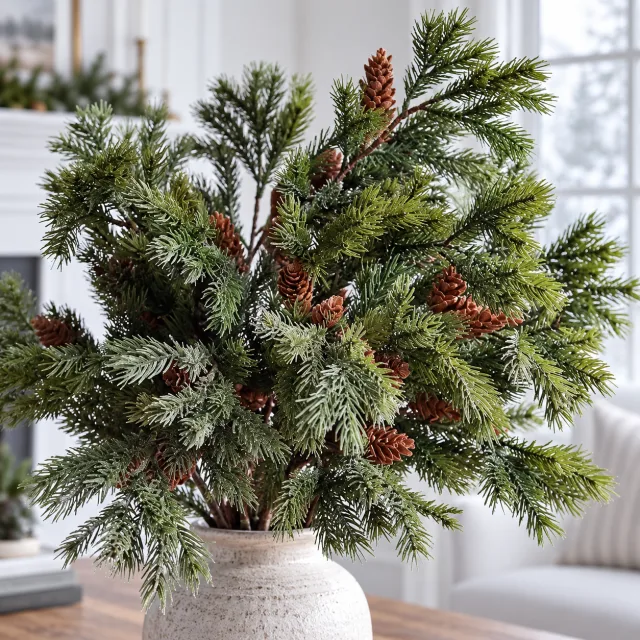 Christmas Cedar Pine Branches