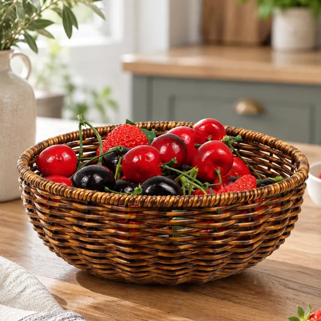 Woven Fruit Basket